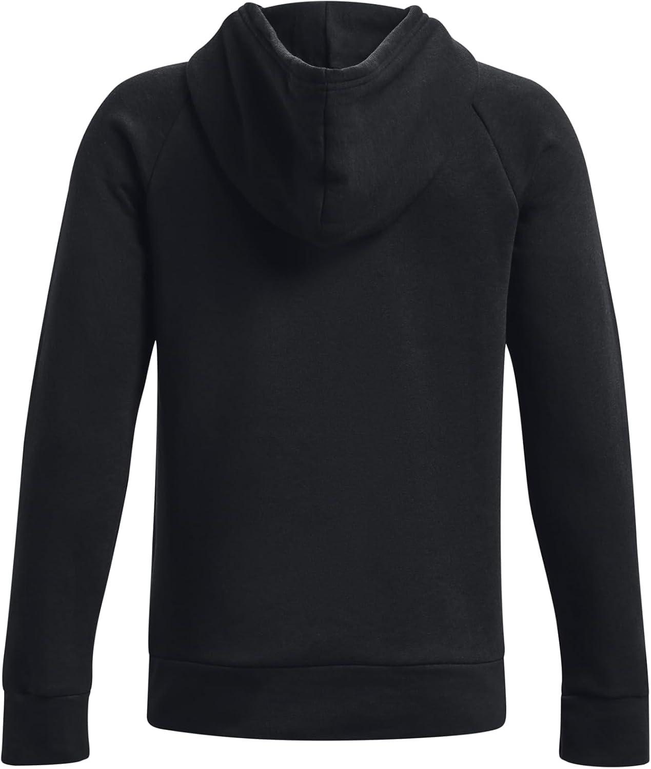 imageUnder Armour boys Rival Fleece Hoodie001 Black   White