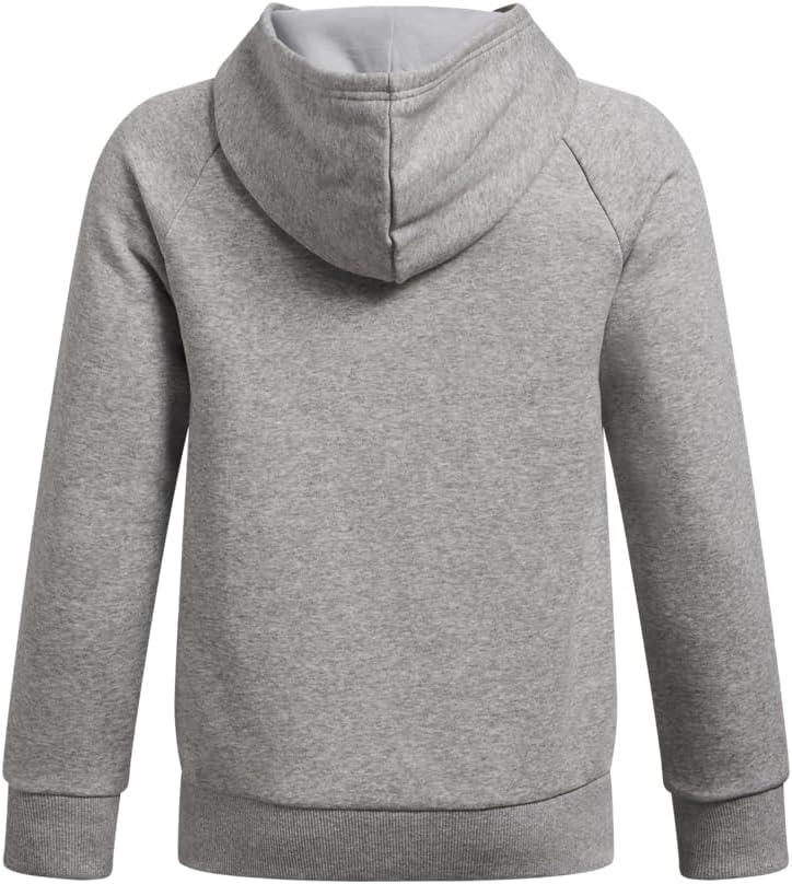 imageUnder Armour boys Rival Fleece Hoodie013 Mod Gray Light Heather   White