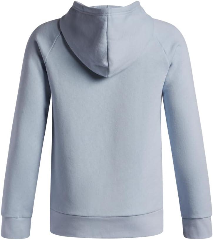 imageUnder Armour boys Rival Fleece Hoodie453 Blue Calm   White