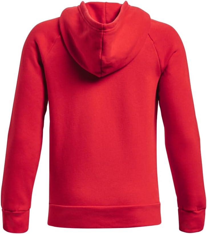 imageUnder Armour boys Rival Fleece Hoodie600 Red   White
