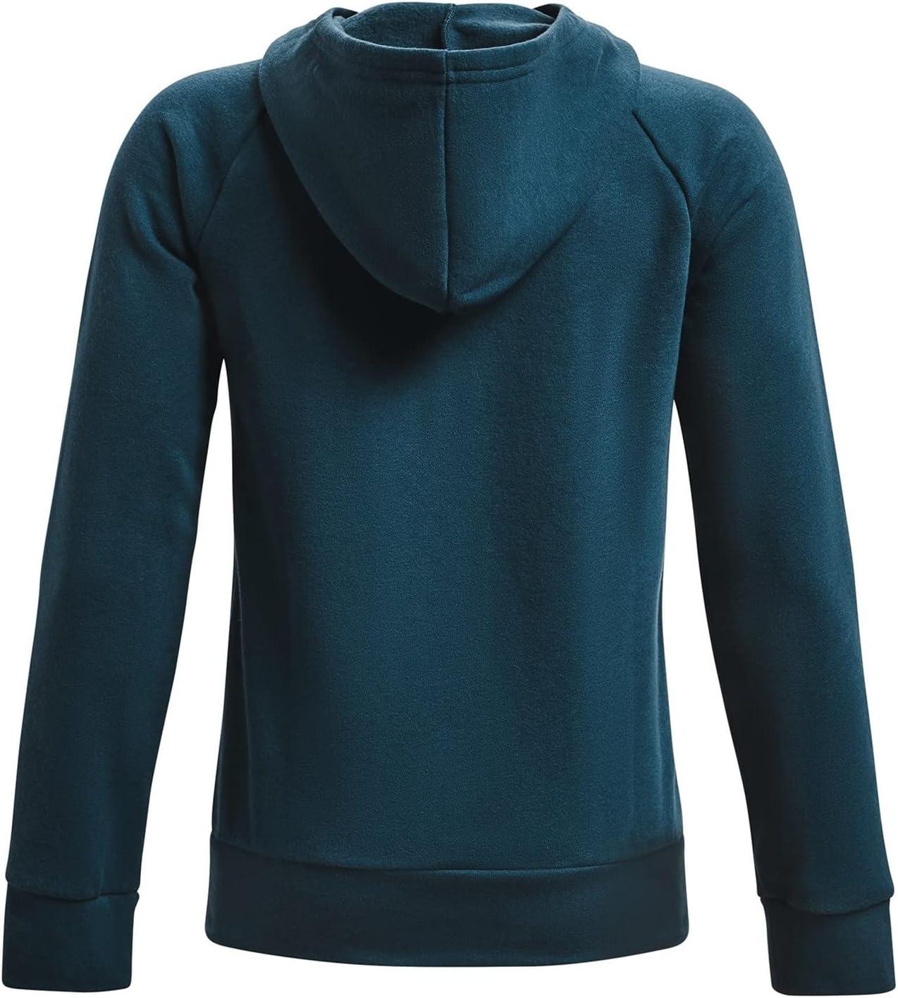 imageUnder Armour boys Rival Fleece HoodieBlue Note 413Omega Orange