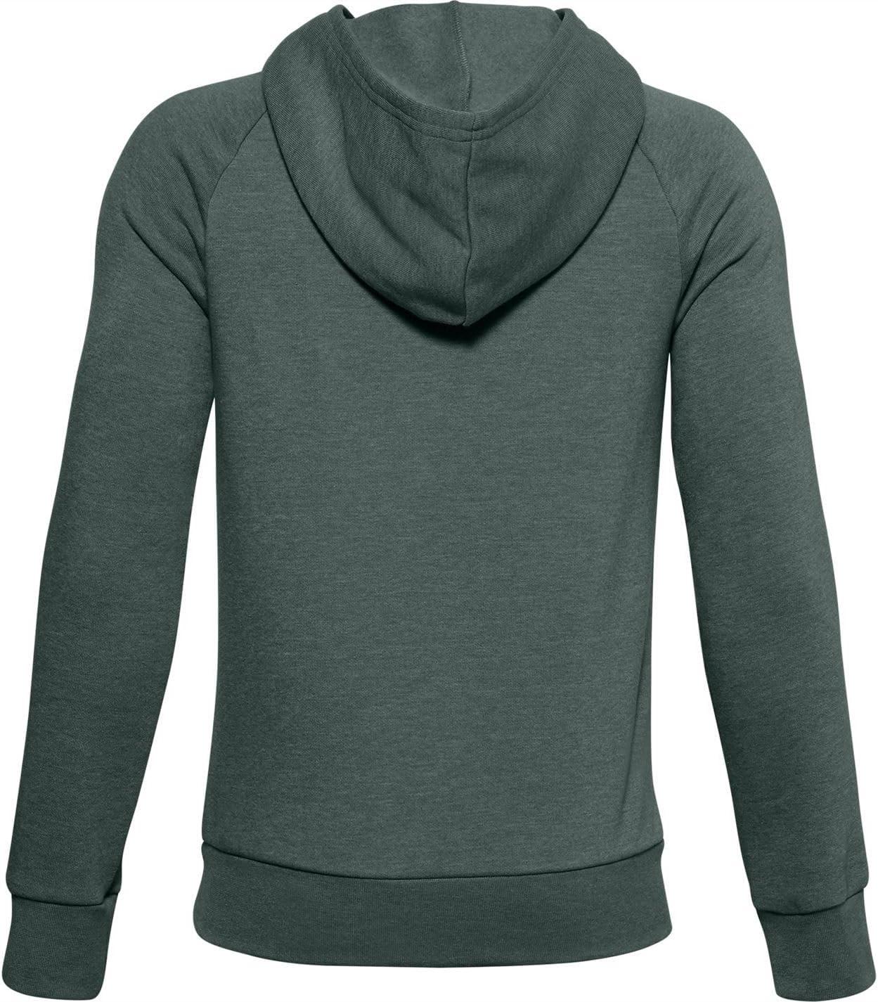 imageUnder Armour boys Rival Fleece HoodieLichen Blue Light Heather 424Onyx White