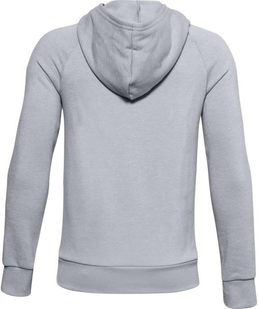 imageUnder Armour boys Rival Fleece HoodieMod Gray Light Heather 011Onyx White