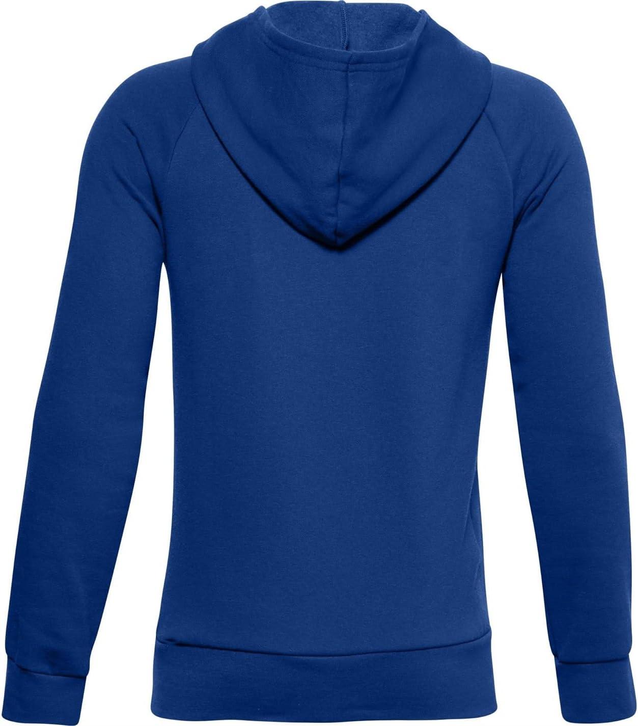 imageUnder Armour boys Rival Fleece HoodieRoyal 400Onyx White