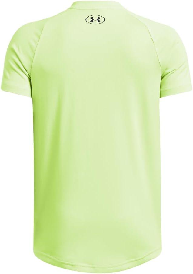 imageUnder Armour boys Tech 20 Shortsleeve Tshirt304 Morph Green   Black