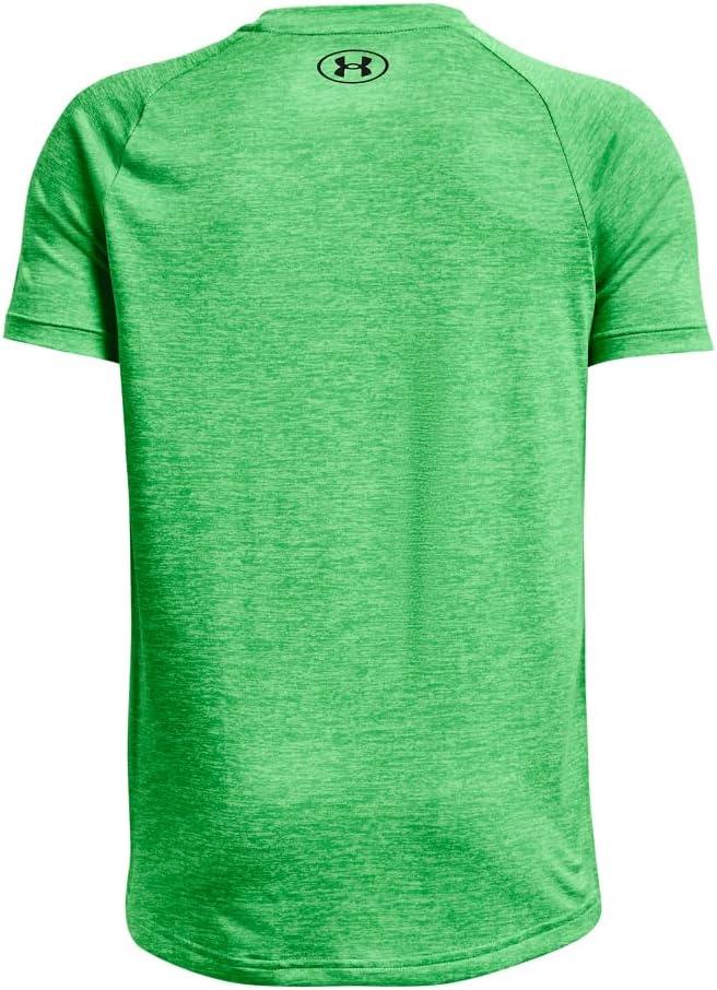 imageUnder Armour boys Tech 20 Shortsleeve Tshirt316 Green Screen   Black