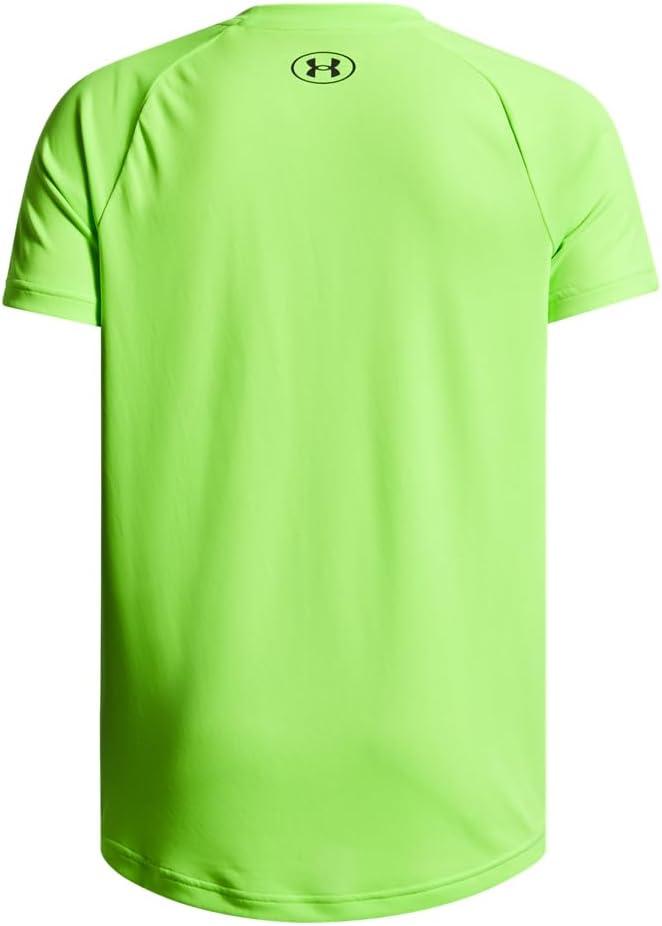 imageUnder Armour boys Tech 20 Shortsleeve Tshirt389 Hyper Green   Black