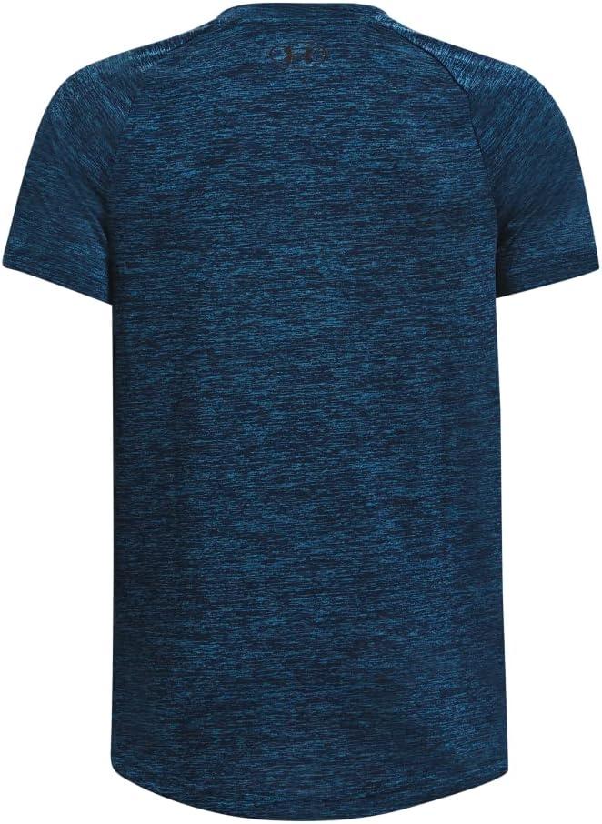 imageUnder Armour boys Tech 20 Shortsleeve Tshirt437 Petrol Blue   Black