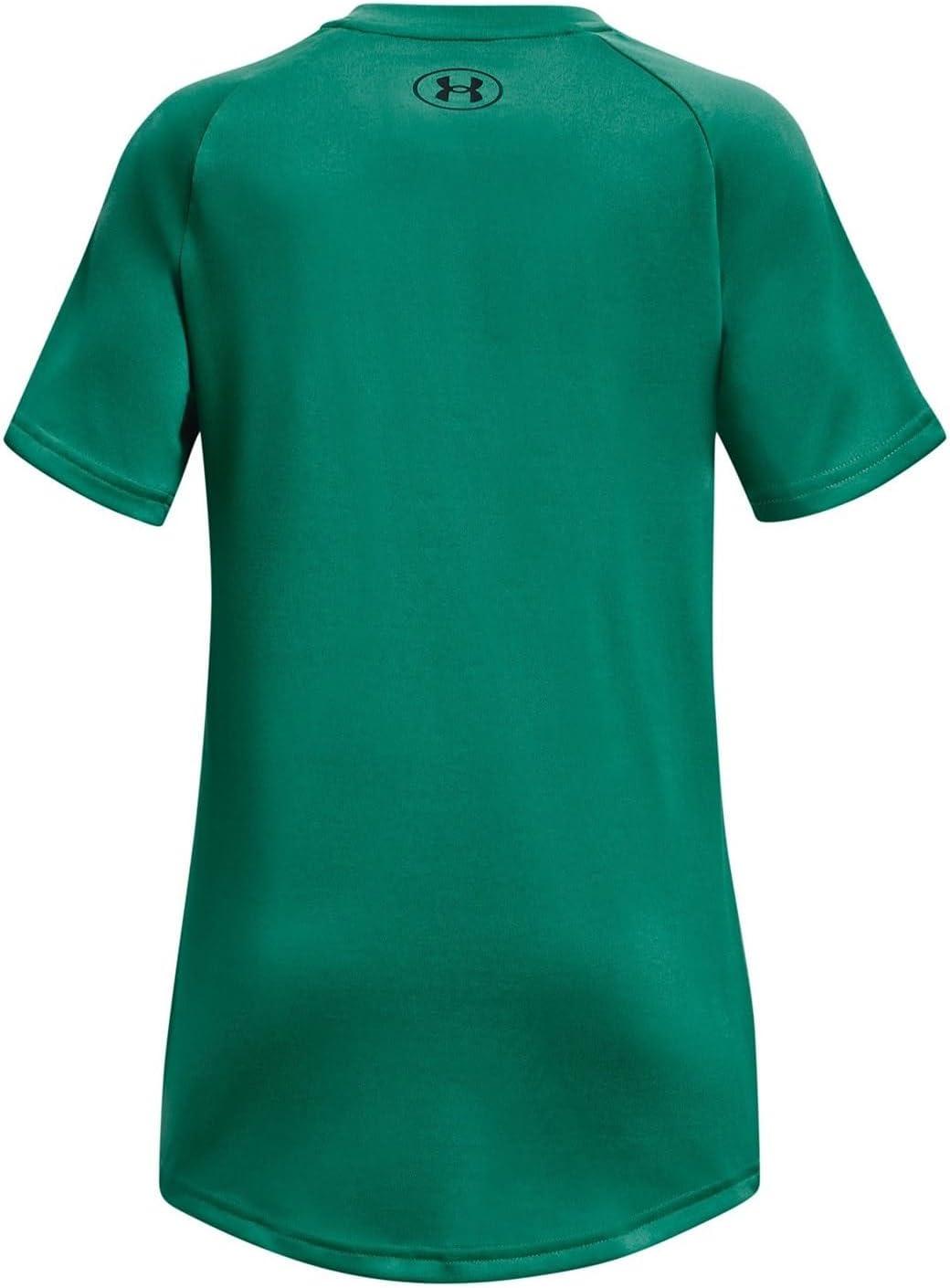 imageUnder Armour boys Tech 20 Shortsleeve Tshirt508 Birdie Green   Black