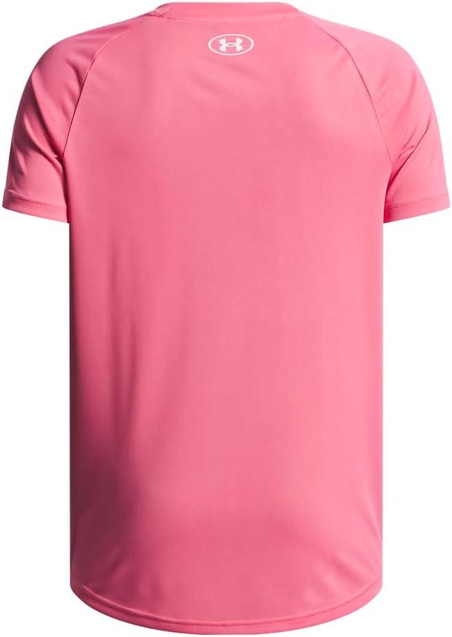 imageUnder Armour boys Tech 20 Shortsleeve Tshirt672 Super Pink   White