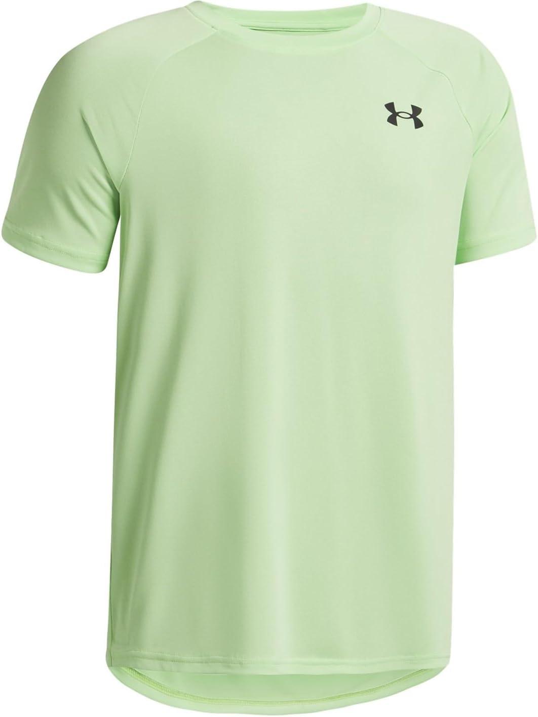 imageUnder Armour boys Tech 20 Shortsleeve Tshirt712 Lumos Lime   Black
