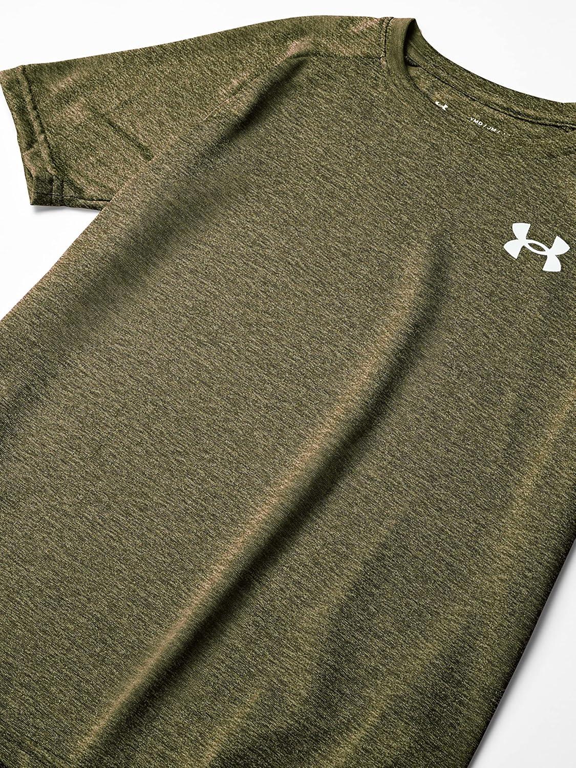 imageUnder Armour boys Tech 20 Shortsleeve TshirtMarine Od Green 390White