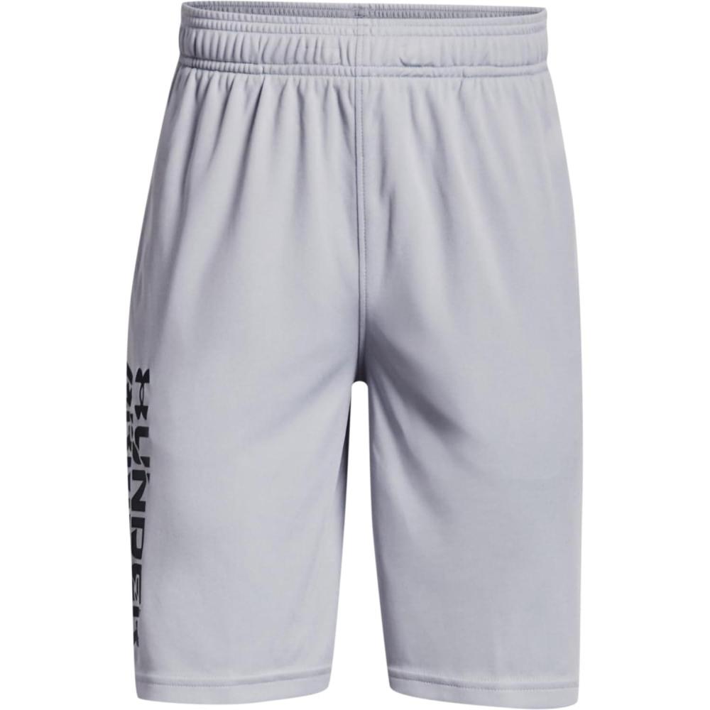 imageUnder Armour Boys Prototype 20 Wordmark ShortsMod Gray 011Black