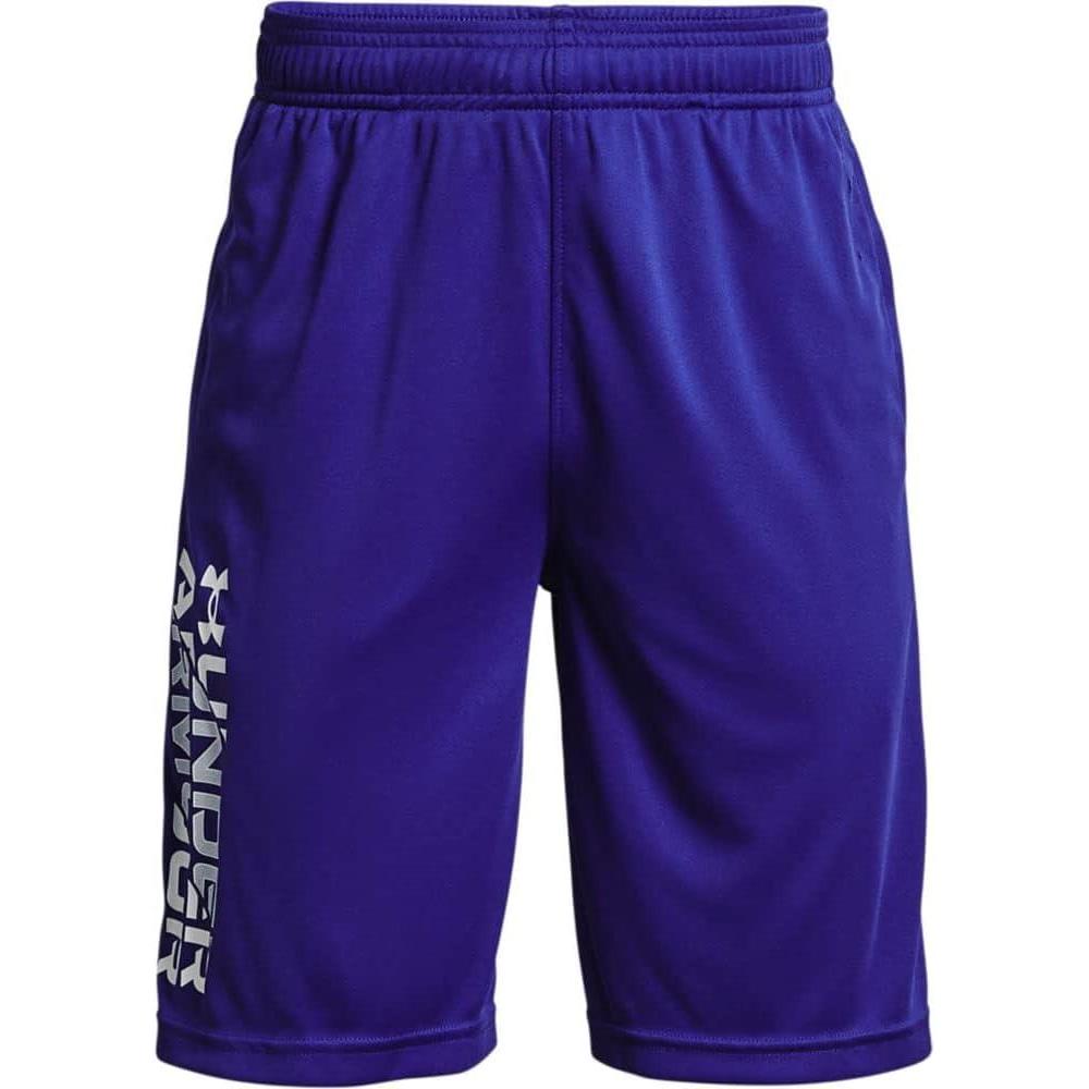 imageUnder Armour Boys Prototype 20 Wordmark ShortsUltra Indigo 409Breeze