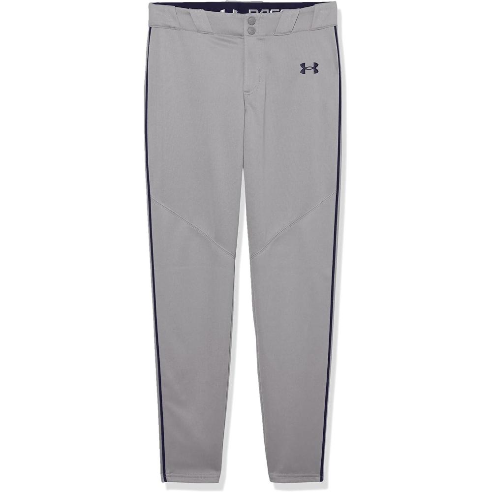 imageUnder Armour Boys Utility Baseball Pant Pipe082 Baseball Gray  Midnight Navy  Midnight Navy