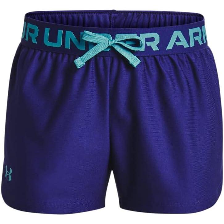 imageUnder Armour Girls Play Up Solid Shorts468 Sonar Blue  Glacier Blue  Glacier Blue