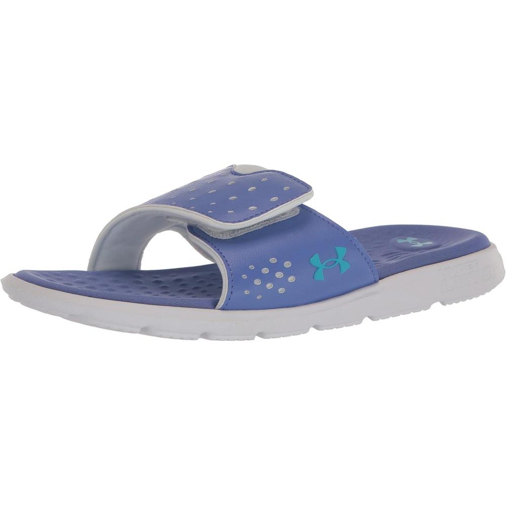 imageUnder Armour Kids Ignite Pro Slide Sandal400 Baja BlueGray MistBlue Surf