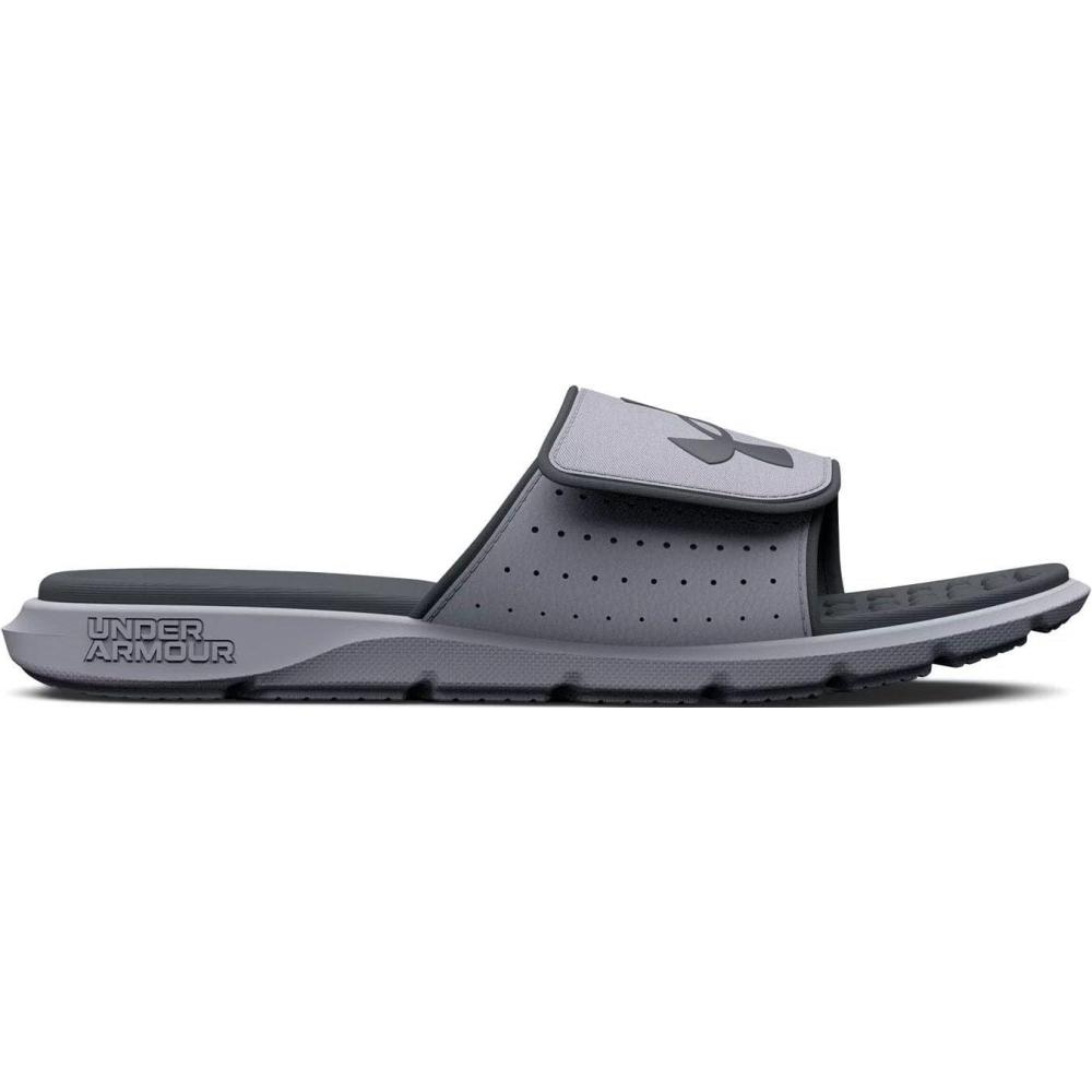 imageUnder Armour Kids Ignite Pro Slide SandalMod GrayMod GrayPitch Gray