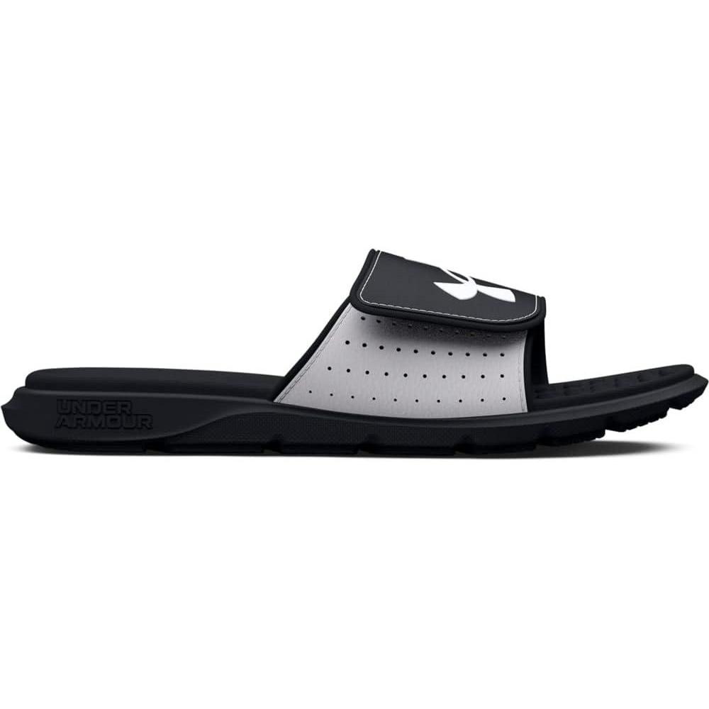 imageUnder Armour Kids Ignite Pro Slide SandalWhiteBlackBlack
