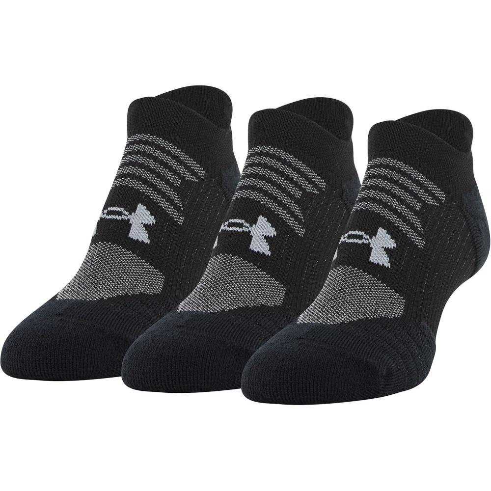 imageUnder Armour Womens Play Up No Show Tab Socks 3PairsBlack
