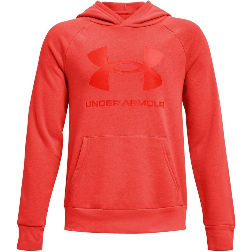 imageUnder Armour boys Rival Fleece HoodieDark Orange 860Phoenix Fire