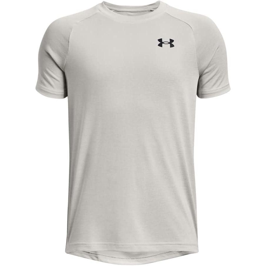 imageUnder Armour boys Tech 20 Shortsleeve Tshirt006 Gray Mist   Black