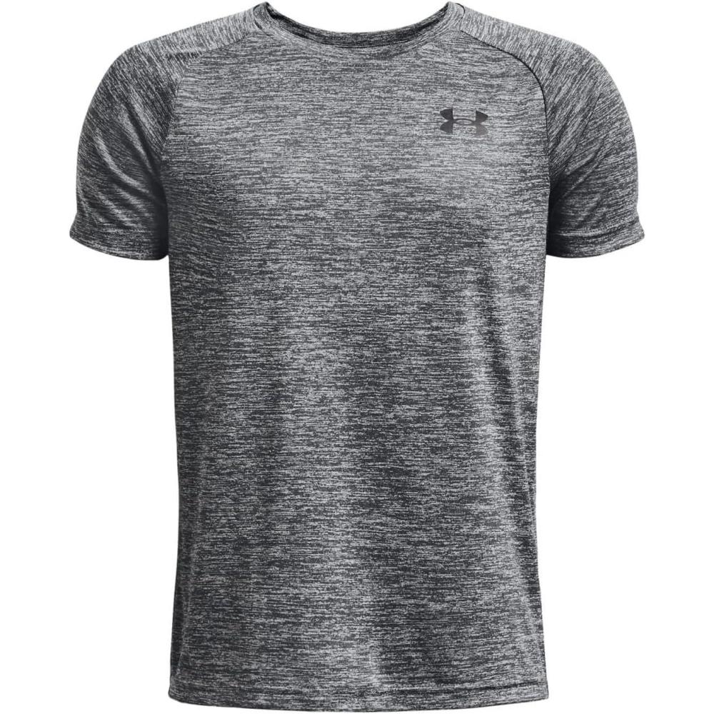 imageUnder Armour boys Tech 20 Shortsleeve Tshirt012 Pitch Gray   Black