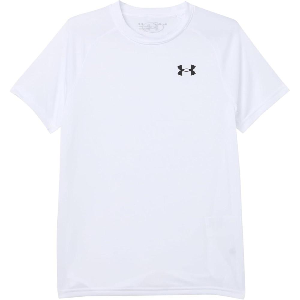 imageUnder Armour boys Tech 20 Shortsleeve Tshirt100 White   Black