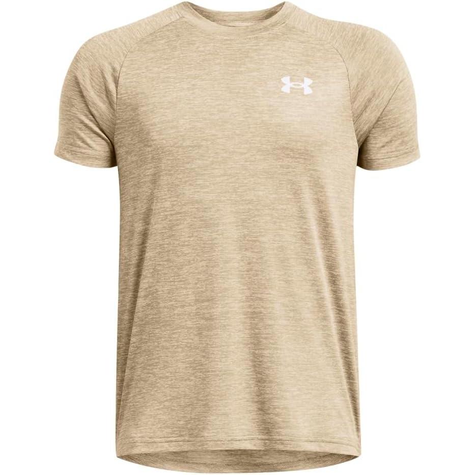 imageUnder Armour boys Tech 20 Shortsleeve Tshirt301 City Khaki   Black