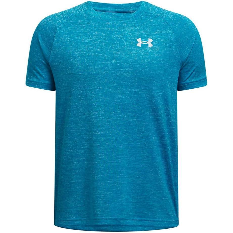 imageUnder Armour boys Tech 20 Shortsleeve Tshirt453 Ether Blue   White