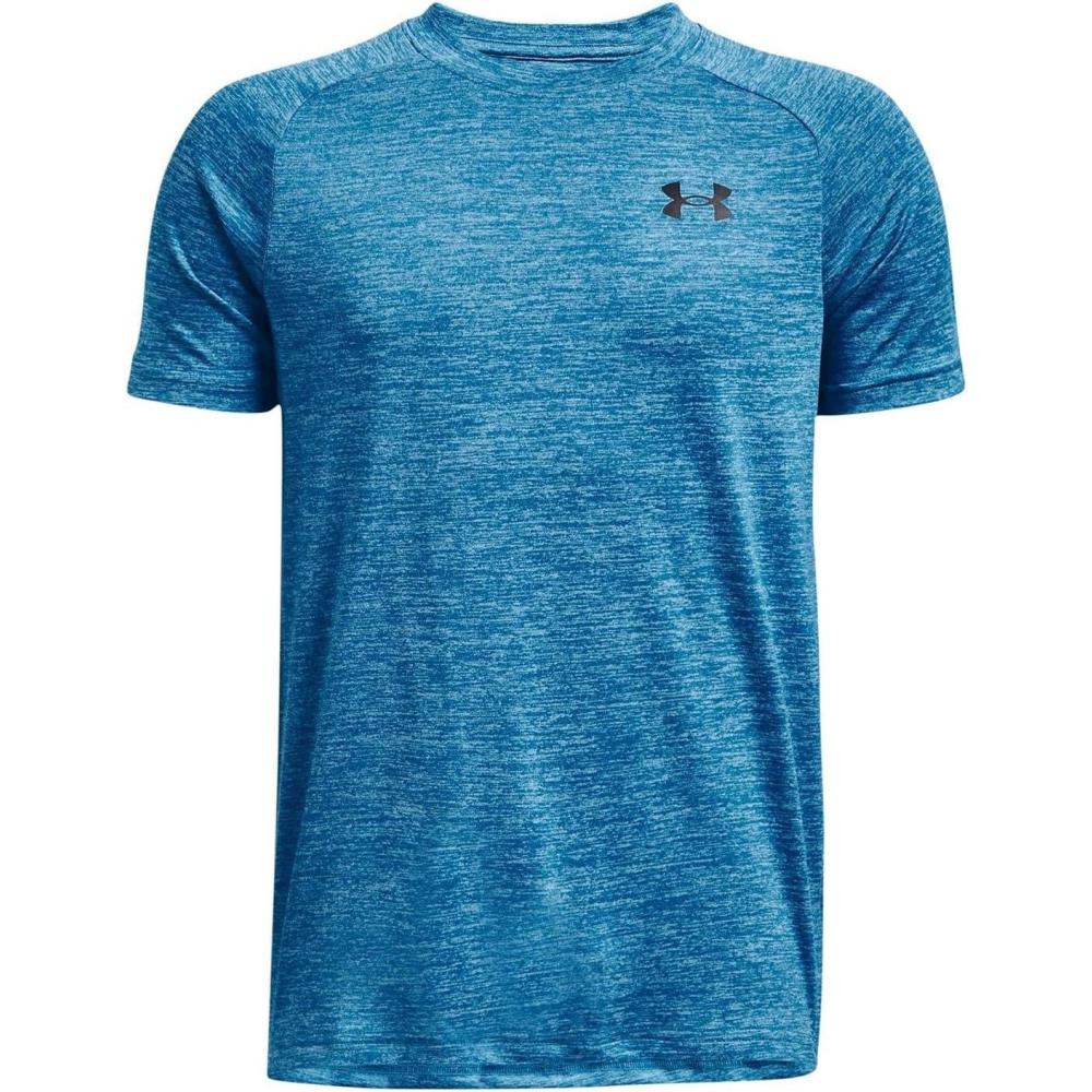 imageUnder Armour boys Tech 20 Shortsleeve Tshirt466 Cosmic Blue   Black