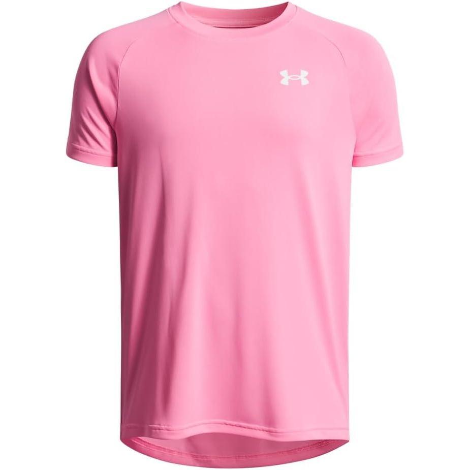 imageUnder Armour boys Tech 20 Shortsleeve Tshirt682 Fluo Pink   White