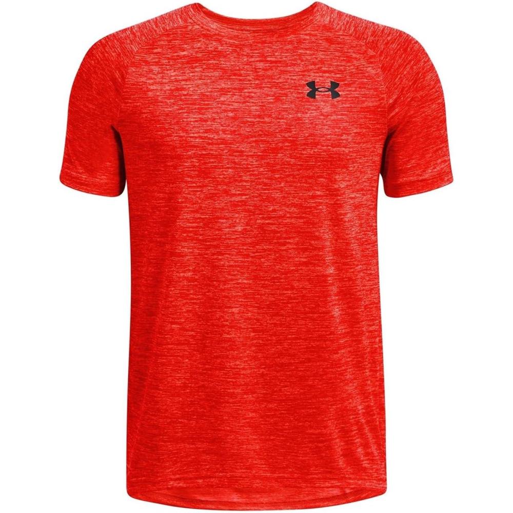 imageUnder Armour boys Tech 20 Shortsleeve Tshirt810 Bolt Red   Black