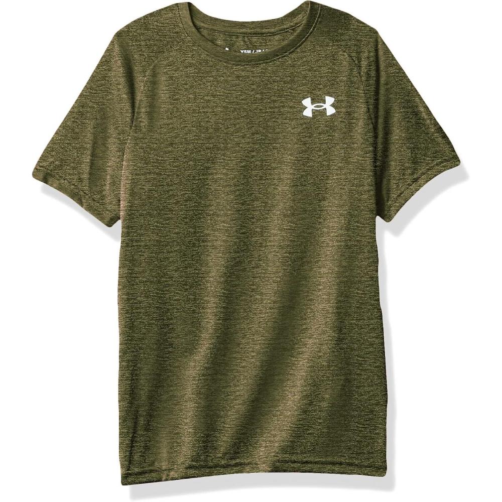 imageUnder Armour boys Tech 20 Shortsleeve TshirtMarine Od Green 390White