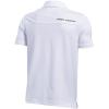 imageUnder Armour Boys Match Play Polo ShirtWhite 100Rhino Gray
