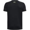 imageUnder Armour Boys Tech Big Logo Short Sleeve TShirt004 Black   Lime Surge
