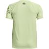 imageUnder Armour Boys Tech Big Logo Short Sleeve TShirt369 Phosphor Green   Black