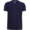 imageUnder Armour Boys Tech Big Logo Short Sleeve TShirt410 Midnight Navy   White