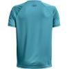 imageUnder Armour Boys Tech Big Logo Short Sleeve TShirt433 Glacier Blue   Sonar Blue