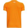 imageUnder Armour Boys Tech Big Logo Short Sleeve TShirt801 Formula Orange   White