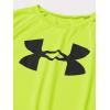 imageUnder Armour Boys Tech Big Logo Short Sleeve TShirtHighvis Yellow 731Black