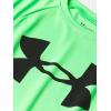 imageUnder Armour Boys Tech Big Logo Short Sleeve TShirtStadium Green 341Black