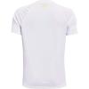 imageUnder Armour Boys Tech Hybrid Printed Fill ShortSleeve TShirtWhite 100Summer Lime
