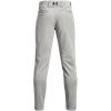 imageUnder Armour Boys Utility Baseball Pant Pipe080 Baseball Gray  Black  Black