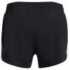 imageUnder Armour Girls Fly By 3 quot Shorts001 Black  White  Reflective