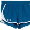 imageUnder Armour Girls Fly By 3 quot Shorts426 Varsity Blue   White