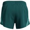 imageUnder Armour Girls Fly By 3 quot Shorts449 Hydro Teal  Radial Turquoise  Reflective