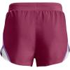 imageUnder Armour Girls Fly By 3 quot Shorts635 Charged Cherry  Digi Purple  Orange Tropic