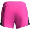 imageUnder Armour Girls Fly By 3 quot Shorts652 Rebel Pink  Black  Reflective
