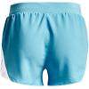 imageUnder Armour Girls Fly By 3 quot ShortsFresco Blue 481White